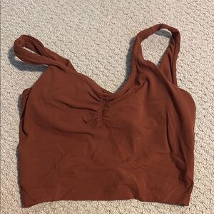 Align tank top ruched